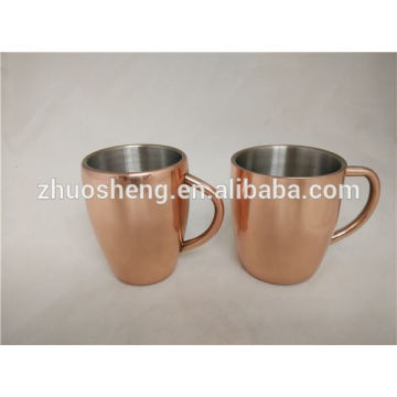 Moscow mule for vodka mug, colourful coating copper mug